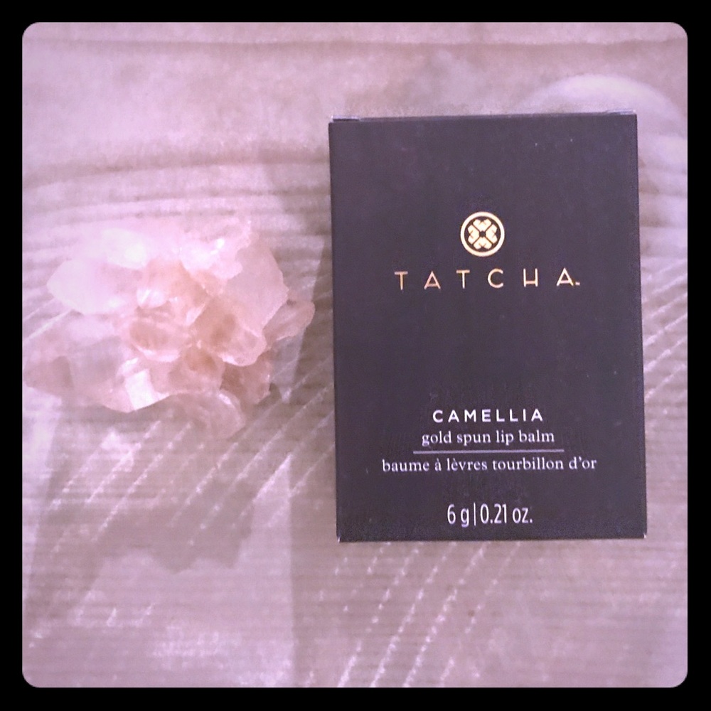 Tatcha Camellia Gold Spun Lip Balm